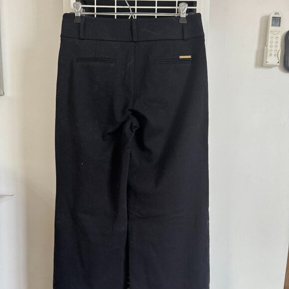 Michael Kors Carolyn Double Crepe Sablé Trousers Size 4 - Picture 2 of 6